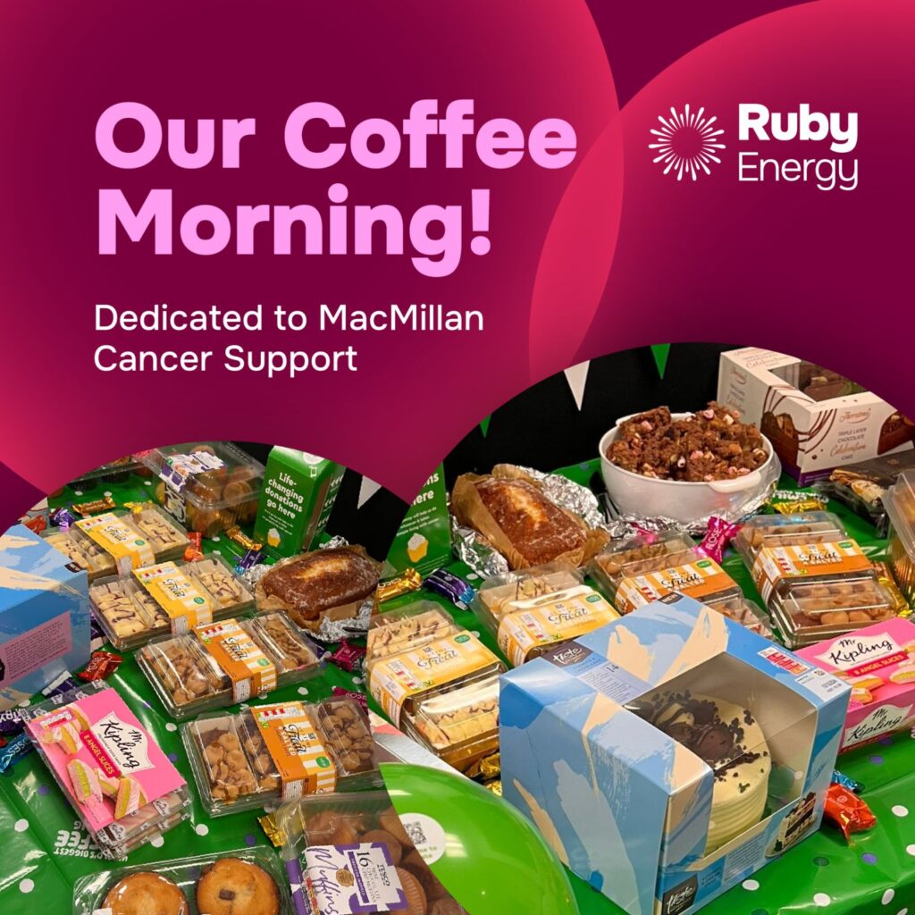 Ruby Energy's Macmillan Coffee Morning