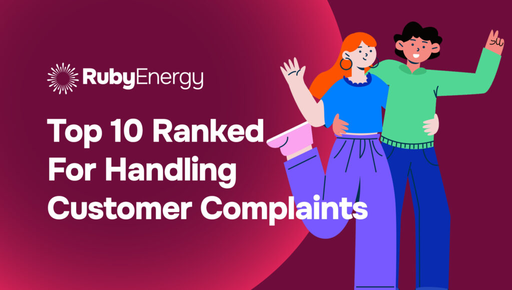 Ruby Energy ranks as a top 10 supplier for handling customer complaints